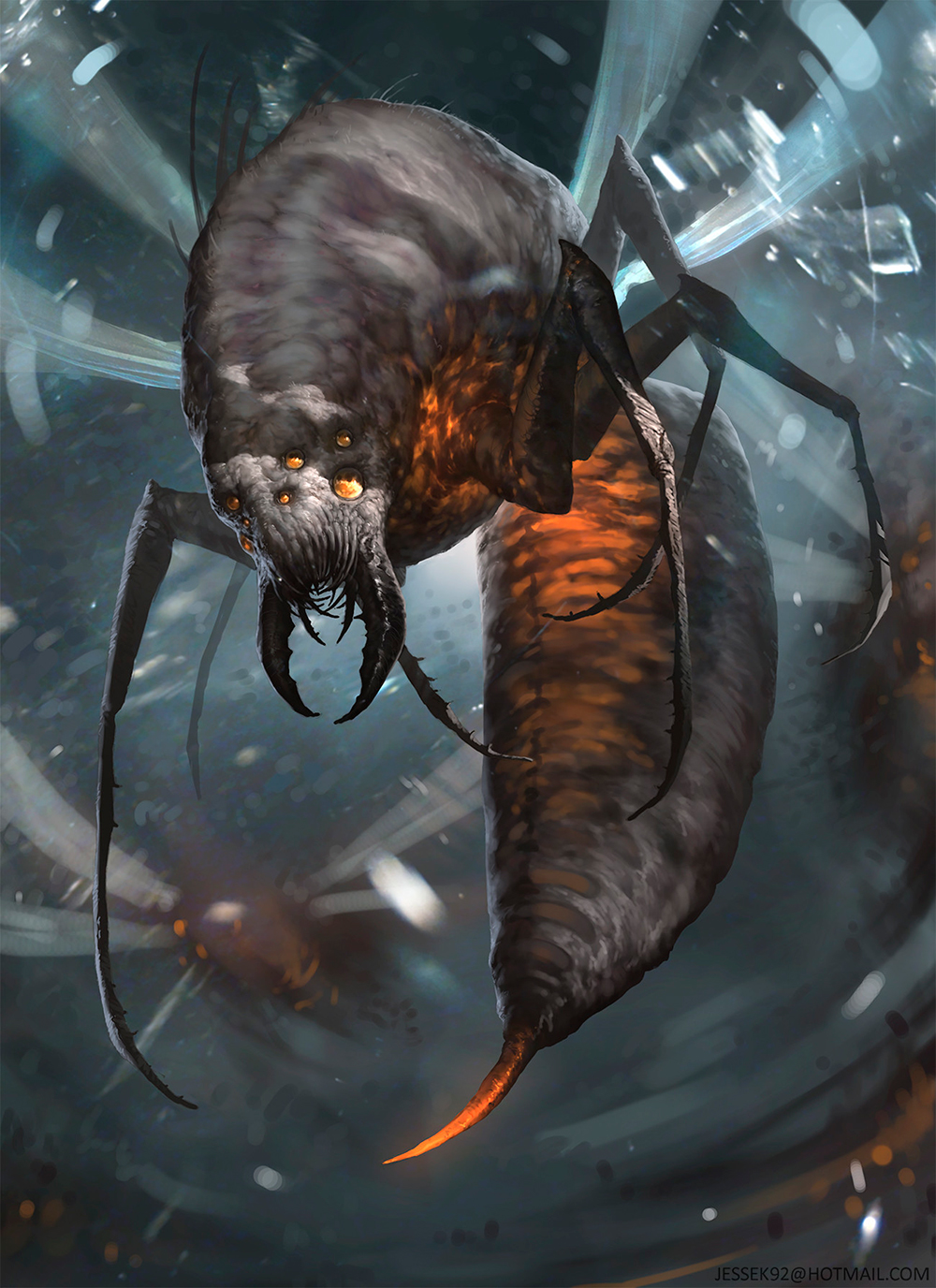 怪物设计,概念设计师,插画师