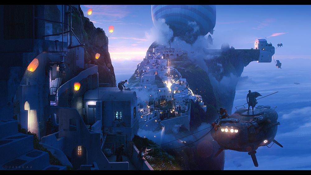 法国的概念设计师romain jouandeau的作品