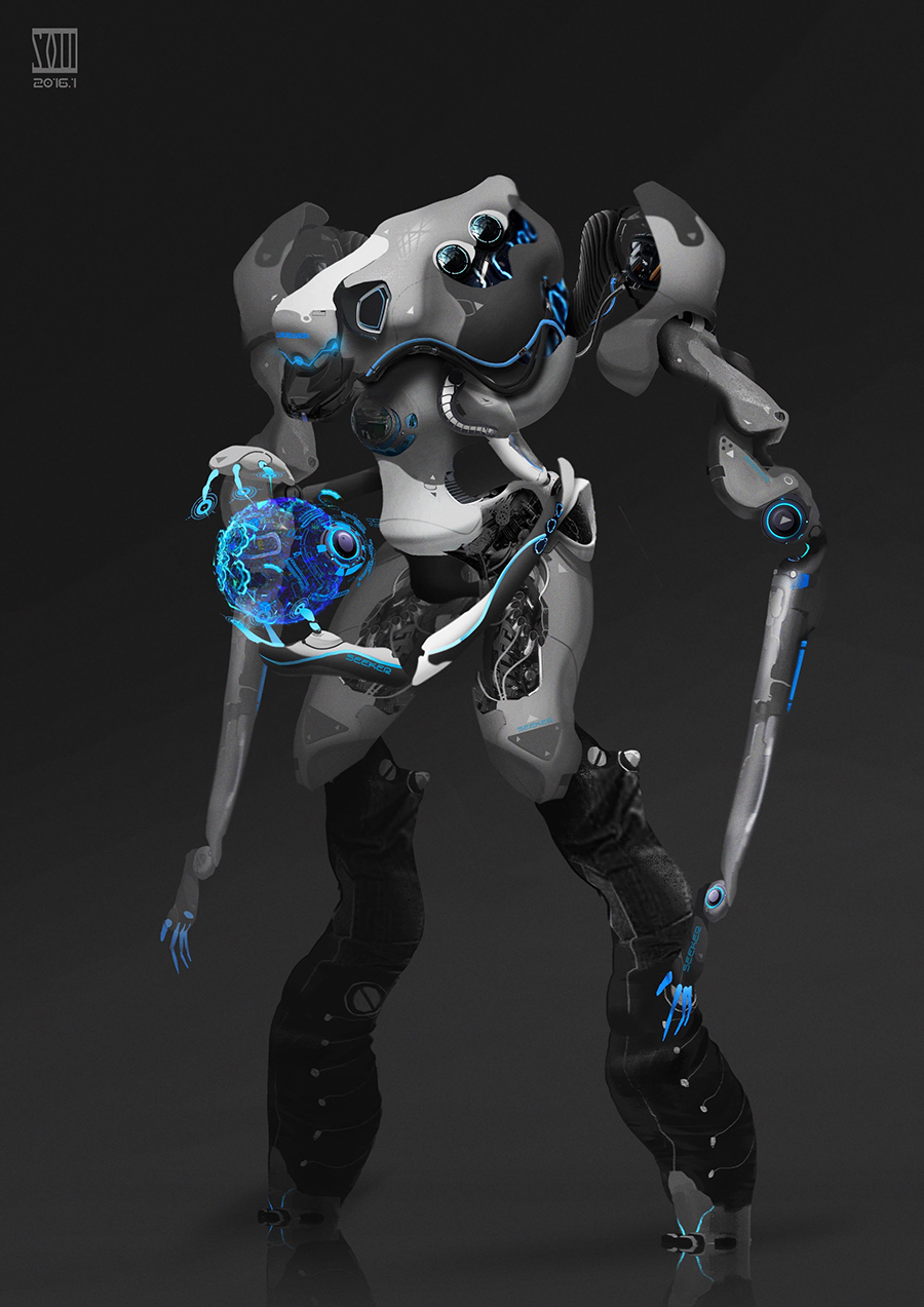 机械概念设计师moxuan zhang作品欣赏