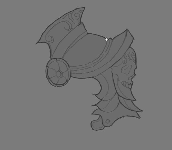 铁皮人小课堂 |金属肩甲材质的画法