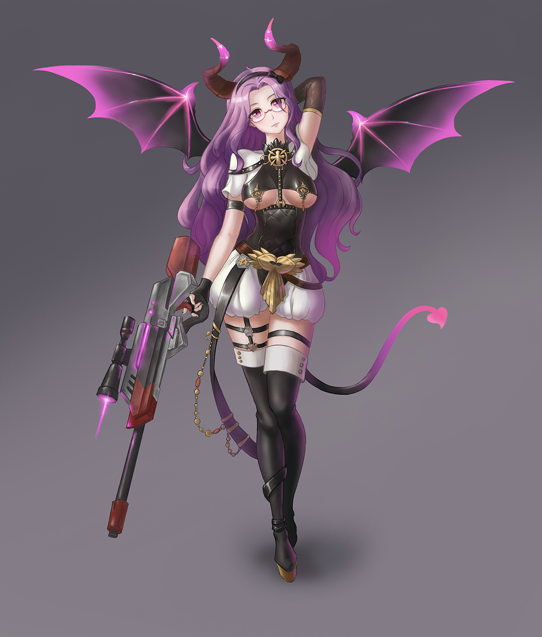 铁皮人少女咖啡枪stage-1.3春之试炼参赛作品展示