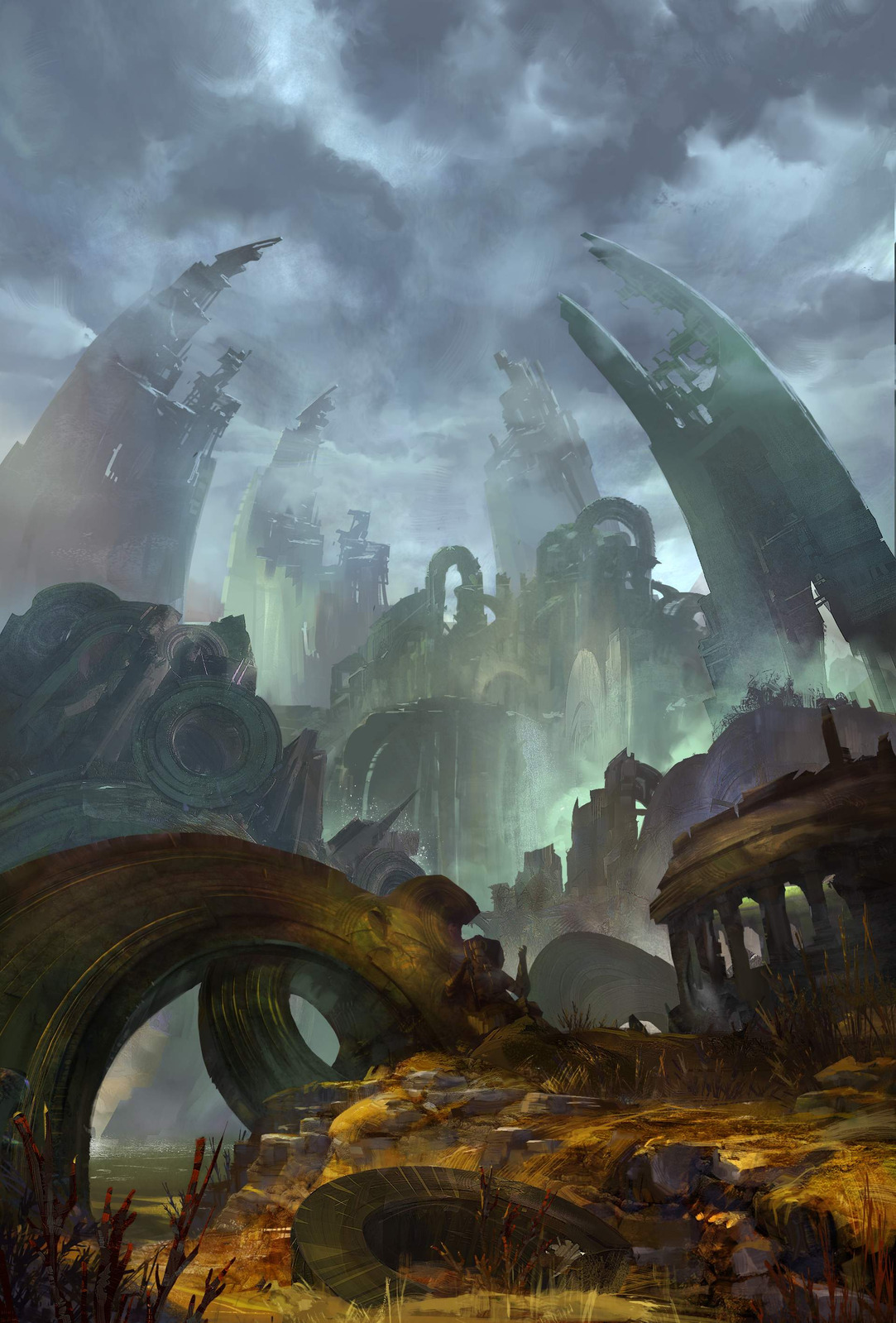 neal hanson场景原画 - 铁皮人cg艺术官网_游戏原画培训_场景原画培训