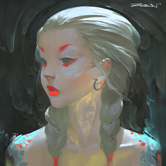 马来西亚插画师zeenchin作品欣赏