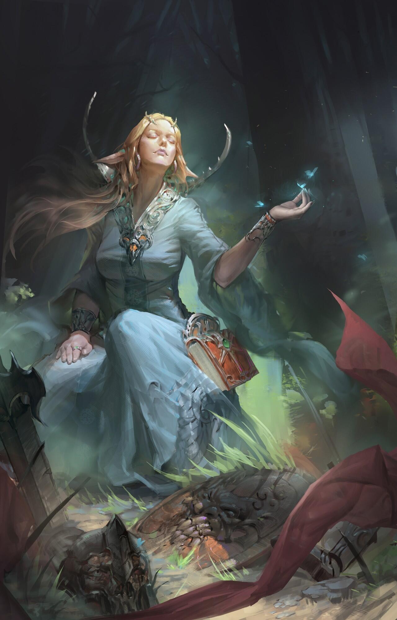 铁皮人cg-零基础可以学好游戏原画/插画吗?